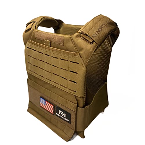 Innovative Adjustable Weighted Vest 14lbs/20lbs/30lbs Moulded Weights Included