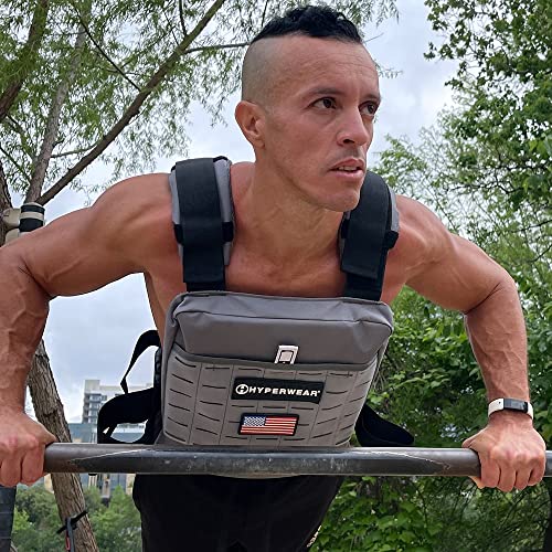 HYPERWEAR TAC HYPER VEST - Adjustable Weighted Vest for Strength Training